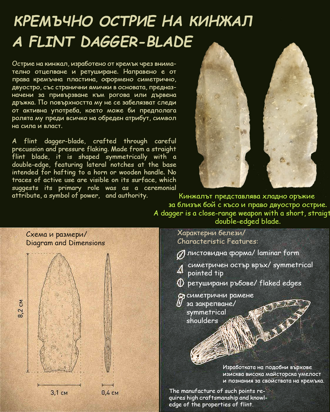 A Late Chalcolithic dagger